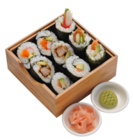 food & Sushi free transparent png image.