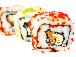 food & Sushi free transparent png image.