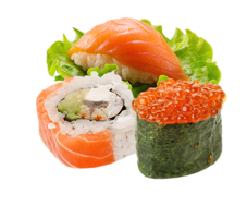 food & Sushi free transparent png image.