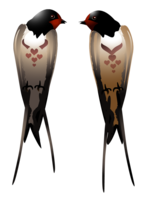 animals & swallow free transparent png image.