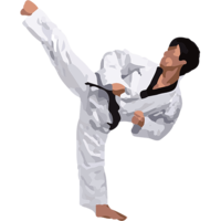 sport & Taekwondo free transparent png image.