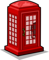 objects & Telephone booth free transparent png image.