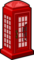 objects & Telephone booth free transparent png image.