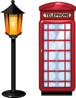 objects & Telephone booth free transparent png image.