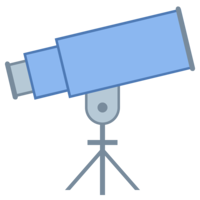 electronics & telescope free transparent png image.