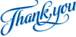 words phrases & Thank you free transparent png image.