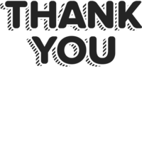 words phrases & Thank you free transparent png image.