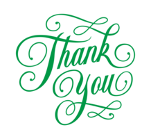 words phrases & thank you free transparent png image.