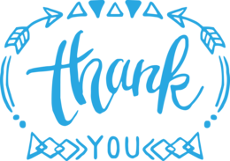 words phrases & thank you free transparent png image.