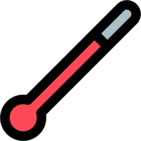 objects & Thermometer free transparent png image.