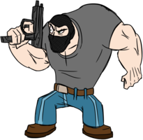 people & Thief robber free transparent png image.