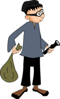 people & Thief robber free transparent png image.