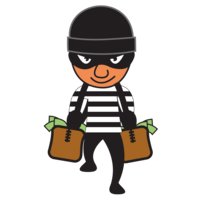 people & Thief robber free transparent png image.