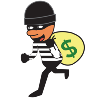 people & thief robber free transparent png image.