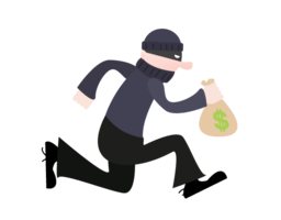 people & Thief robber free transparent png image.