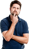 people & thinking man free transparent png image.