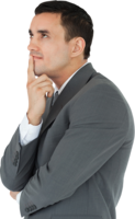 people & Thinking man free transparent png image.