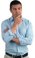 people & thinking man free transparent png image.