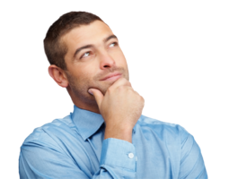 people & thinking man free transparent png image.