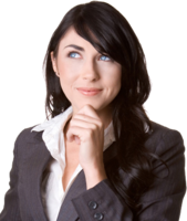 people & Thinking woman free transparent png image.