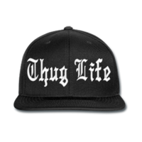 words phrases & thug life free transparent png image.