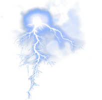 nature & Thunder free transparent png image.