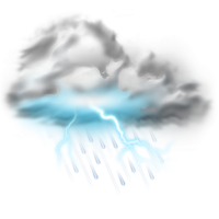 nature & Thunder free transparent png image.