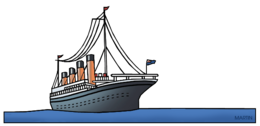 transport & titanic free transparent png image.