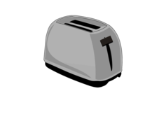 electronics & toaster free transparent png image.