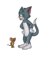 heroes & Tom and Jerry free transparent png image.