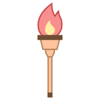 objects & torch free transparent png image.