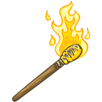 objects & torch free transparent png image.