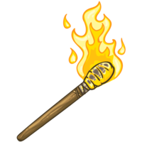 objects & Torch free transparent png image.