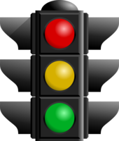 cars & traffic light free transparent png image.