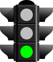 cars & Traffic light free transparent png image.