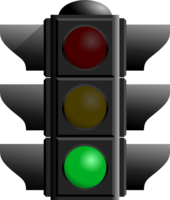 cars & traffic light free transparent png image.