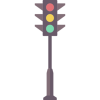 cars & traffic light free transparent png image.