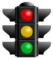 cars & traffic light free transparent png image.