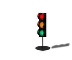 cars & traffic light free transparent png image.