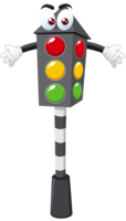 cars & Traffic light free transparent png image.