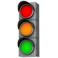 cars & Traffic light free transparent png image.