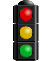 cars & Traffic light free transparent png image.