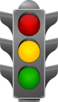 cars & Traffic light free transparent png image.