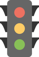 cars & Traffic light free transparent png image.