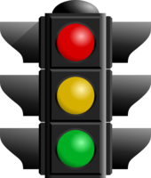 cars & traffic light free transparent png image.