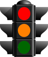 cars & traffic light free transparent png image.