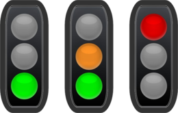 cars & Traffic light free transparent png image.
