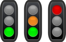 cars & traffic light free transparent png image.