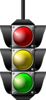 cars & traffic light free transparent png image.