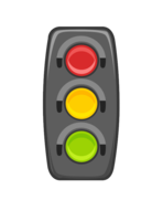 cars & Traffic light free transparent png image.